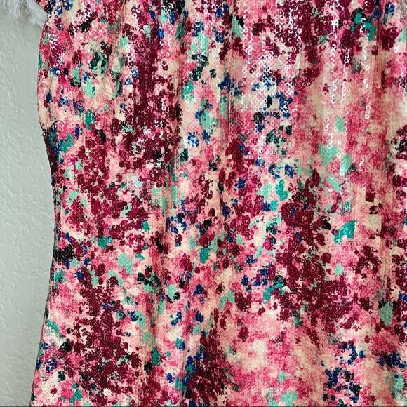 Rachel Zoe Pink Floral Mini Dress - Picture 6 of 13